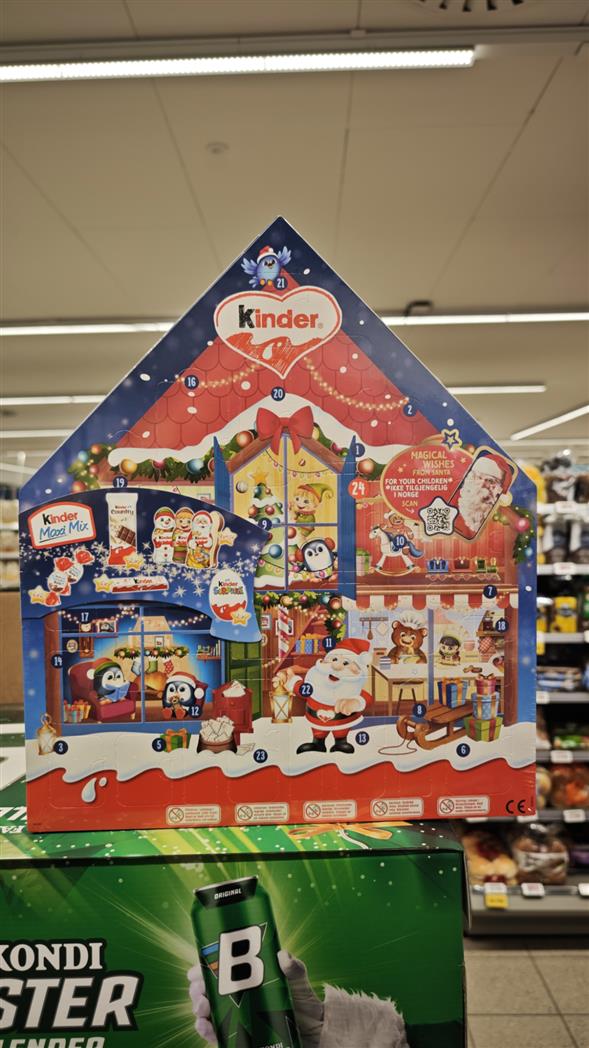 Kinder Maxi julekalender